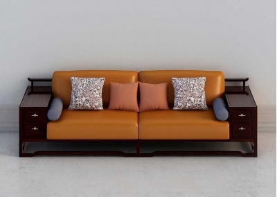 Chinese style solid wood sofa