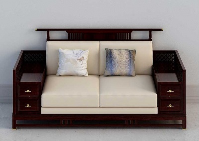  Chinese style solid wood sofa