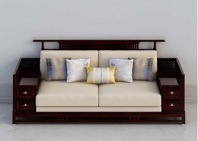  Chinese style solid wood sofa