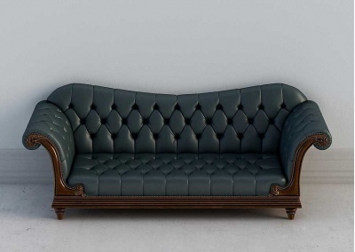 Solid wood sectional sofa  