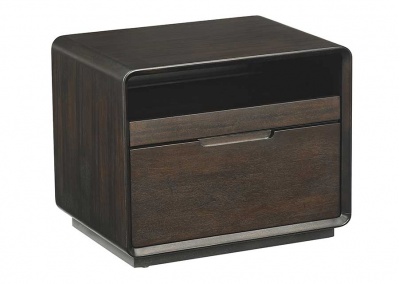 Drawer Solid Wood Nightstand