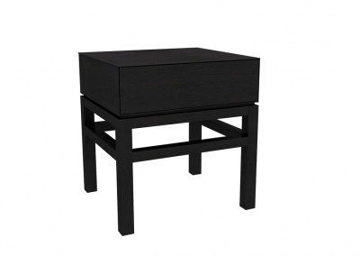 Drawer Solid Wood Nightstand