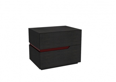 Drawer Solid Wood Nightstand