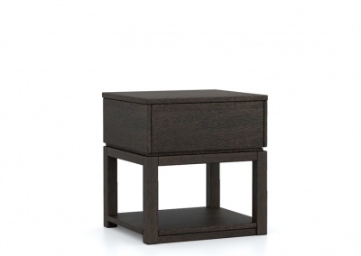 Drawer Solid Wood Nightstand