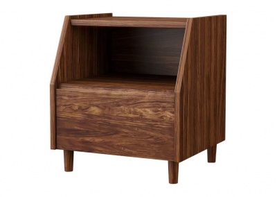 Drawer Solid Wood Nightstand