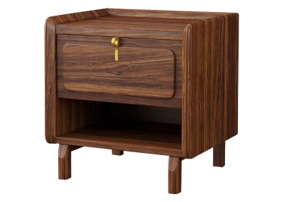 Drawer Solid Wood Nightstand