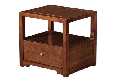 Drawer Solid Wood Nightstand