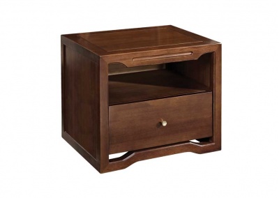 Drawer Solid Wood Nightstand