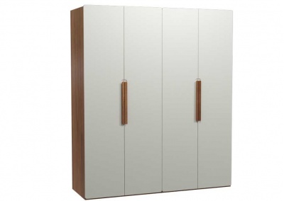 solid wood Solid wood four-door wardrobe