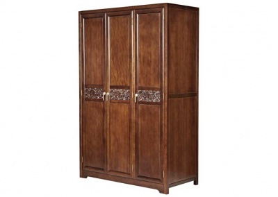 Sandal Wood three-door wardrobe