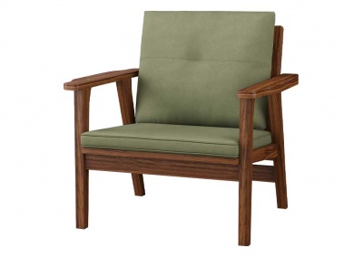 solid wood Club Accent Chairs