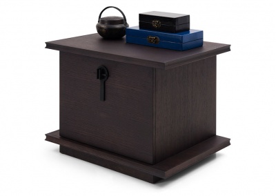 Drawer Solid Wood Nightstand