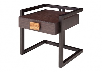 Drawer Solid Wood Nightstand