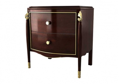 Drawer Solid Wood Nightstand