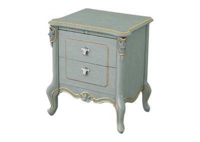 Drawer Solid Wood Nightstand