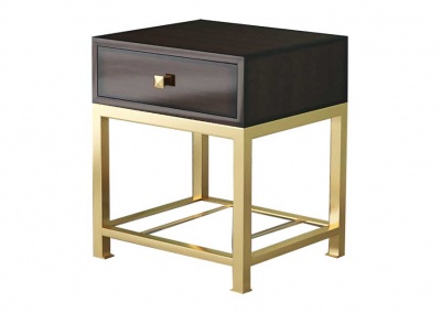 Drawer Solid Wood Nightstand