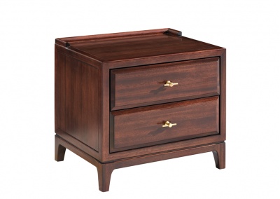 Drawer Solid Wood Nightstand