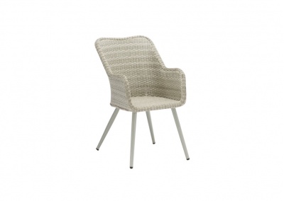 Rattan Weave  Out Dining Chair 