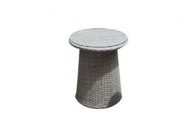 Rattan WeaveOutdoor Accent Table