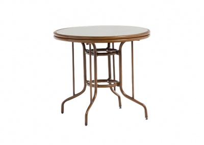 Round Outdoor Accent Table