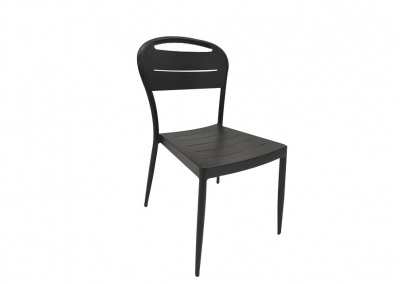 AL alloy Out Dining Chair