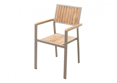 AL alloy Cordoba Out Dining Chair