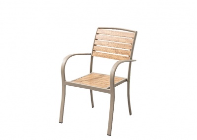 AL alloy Cordoba Out Dining Chair