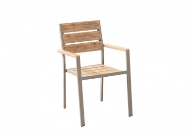 AL alloy Cordoba Out Dining Chair