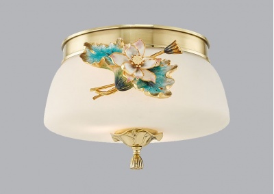  Chinese Flush Mount Ceiling Light