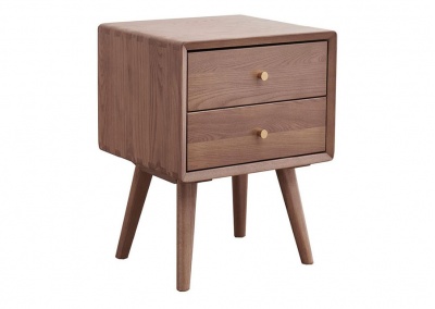 Drawer Solid Wood Nightstand