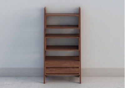 Solid Wood Bookshelf