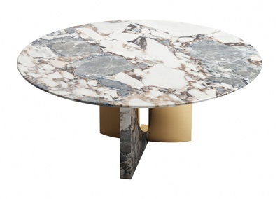 Marble Round Dining Table