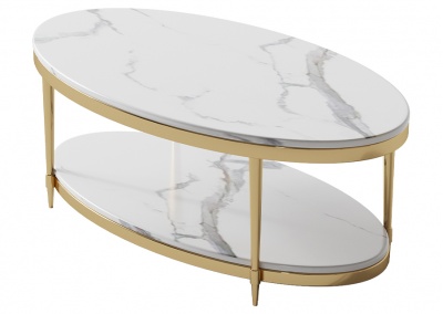 Marble coffee table