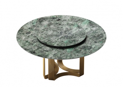 Natural stone dining table