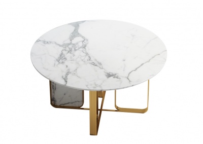 Marble Round Dining Table