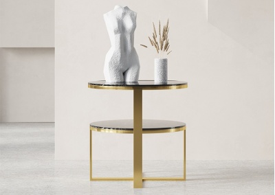 Marble side table