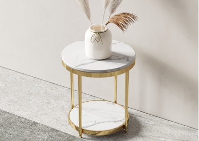 Marble side table