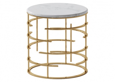 Marble side table