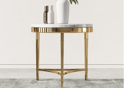 Marble side table