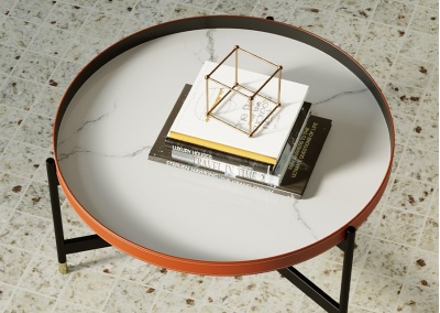 Three-legged coffee table