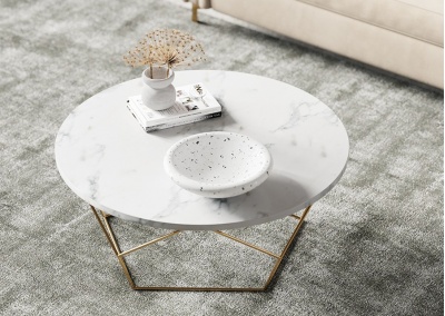 Marble coffee table