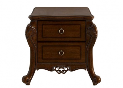 Drawer Solid Wood Nightstand