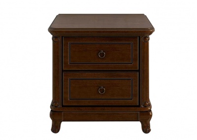 Drawer Solid Wood Nightstand