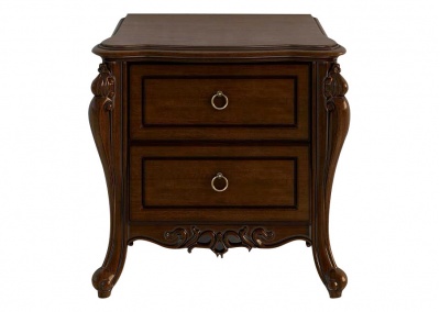 Drawer Solid Wood Nightstand