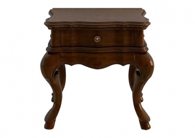 Drawer Solid Wood Nightstand