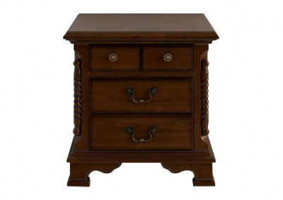 Drawer Solid Wood Nightstand