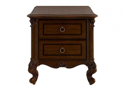 Drawer Solid Wood Nightstand