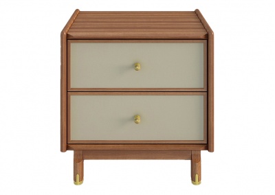 Drawer Solid Wood Nightstand