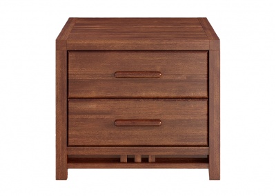 Drawer Solid Wood Nightstand