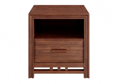 Drawer Solid Wood Nightstand